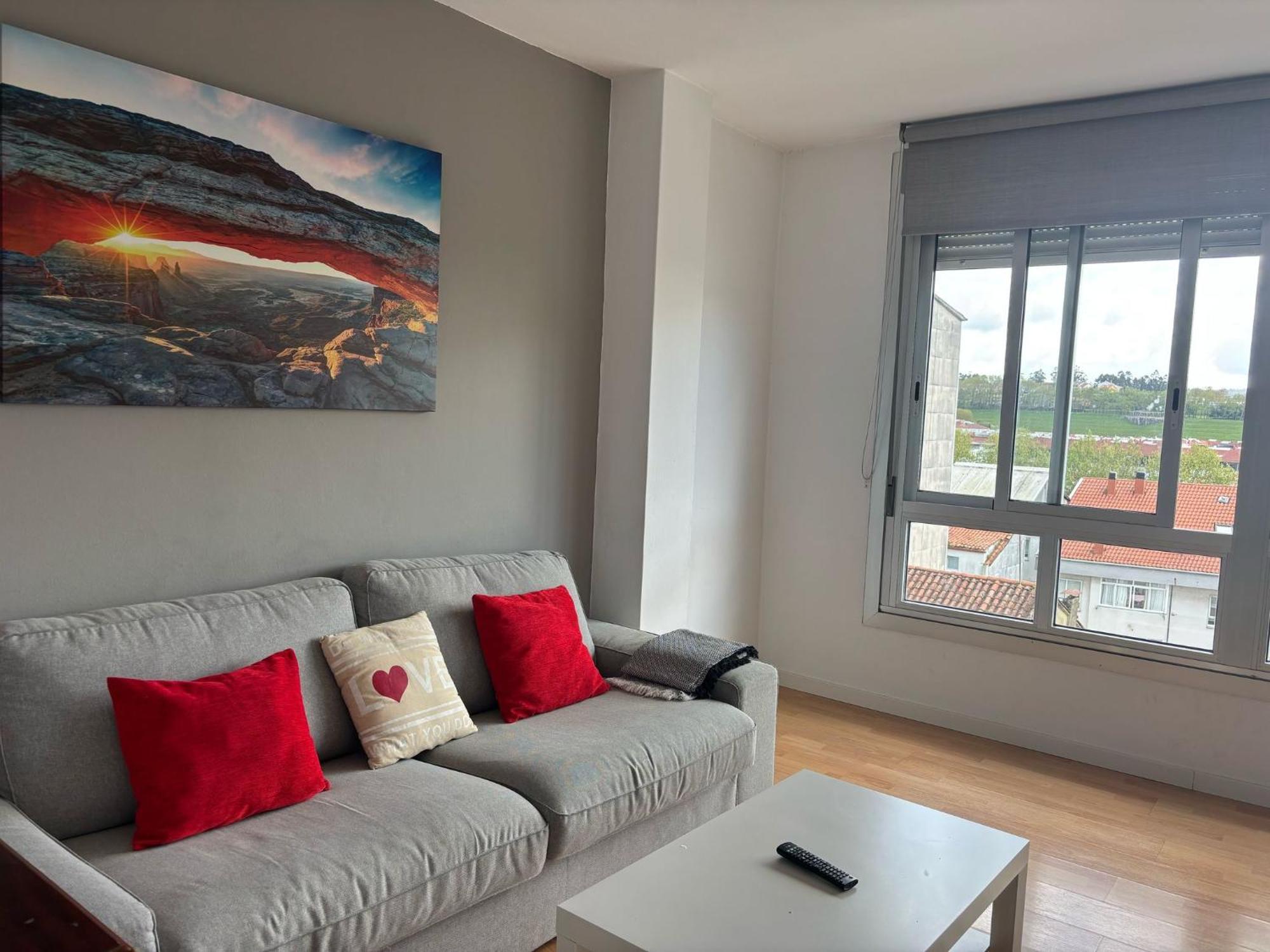 Amplio Piso Con Vistas En La Entrada Del Camino C4 Apartment Santiago de Compostela Ngoại thất bức ảnh